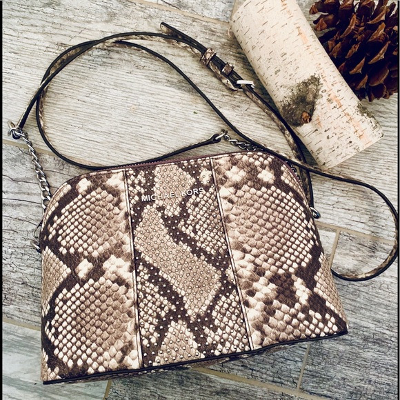 Michael Kors Handbags - Michael Kors Micro Stud Cindy LG Dome Crossbody